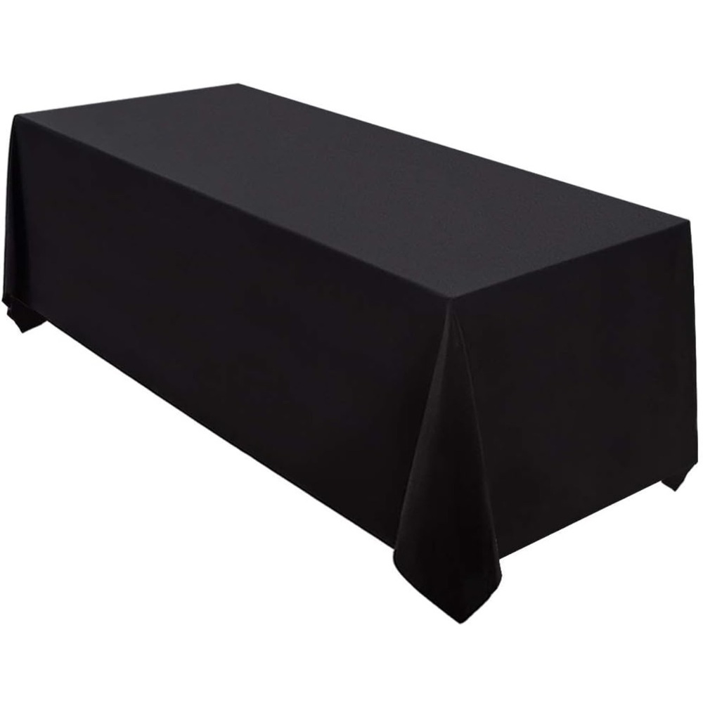 Elegant Black Tablecloth